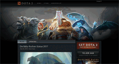 Desktop Screenshot of de.dota2.com